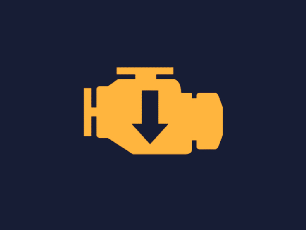 reduced engine power light  